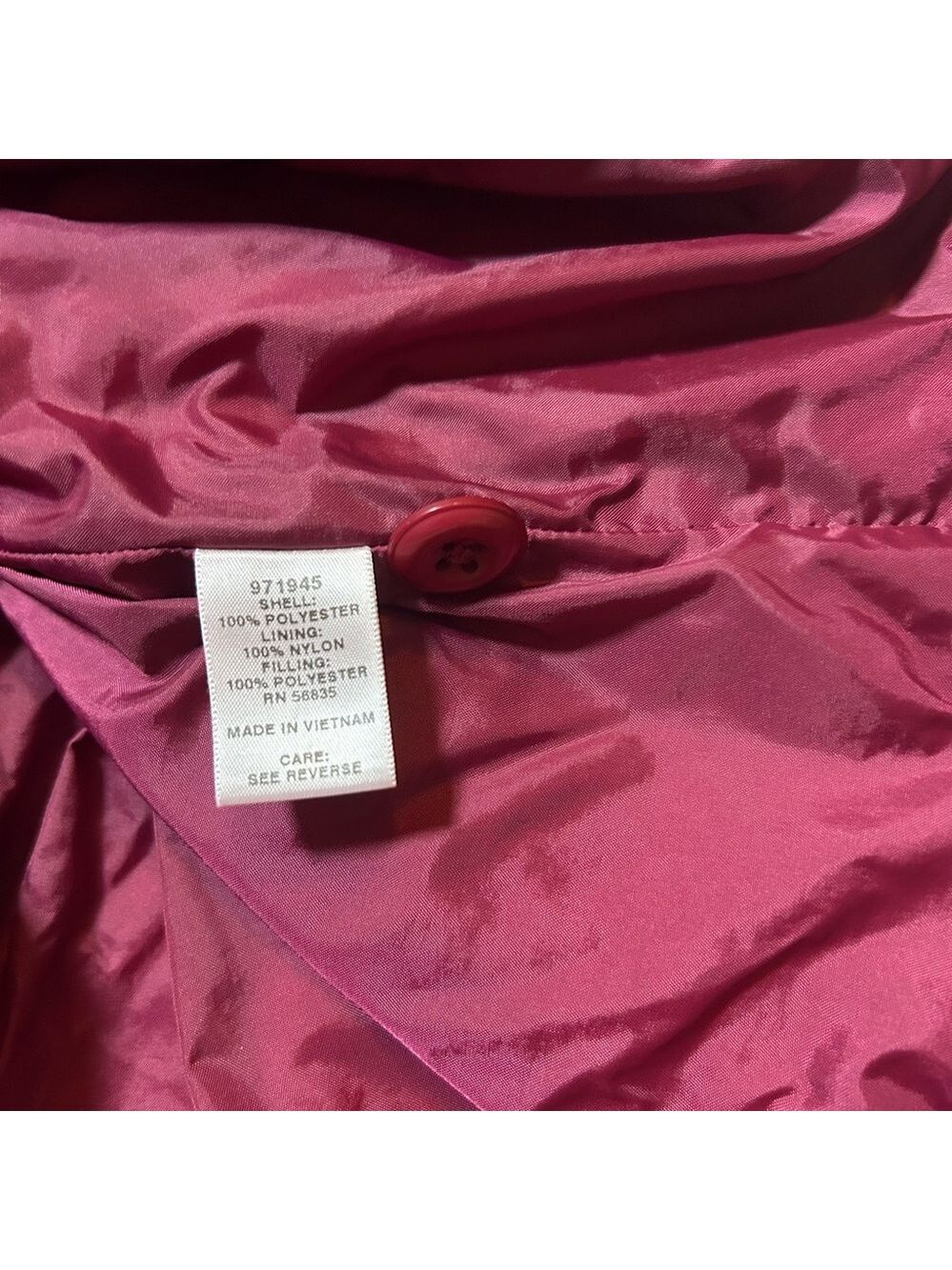 Cabela's Women's Outerwear Vest Medium Quilted Button Up Lined - Picture 6 of 9